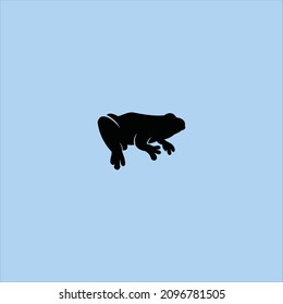 frog logo vector abstract template