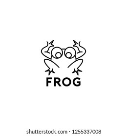 Frog Logo Vector Template