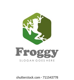 Frog logo/icon design template