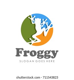 Frog logo/icon design template