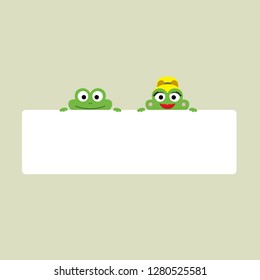 Frog Mascot Illustration Vector
