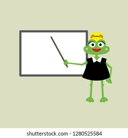Frog Mascot Illustration Vector