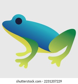 Frog Mascot Logo, Frog vector design, Insect Gradient Logo Design, Frog Minimal logo, Branding, Creative logo designs, vector illustration, Sports Frog Vector Gradient Icon, Esports Symbol - Shutterstock ID 2231207229