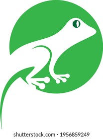 frog modern vector logo design