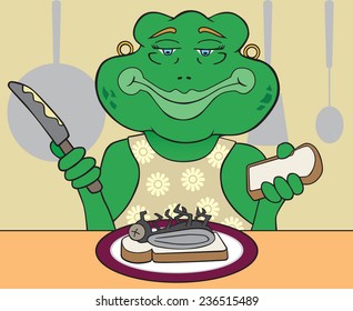 Frog Mom