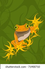 Frog No. 2 Vector Illustration