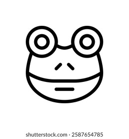 Frog Outline Icon. Frog Icon