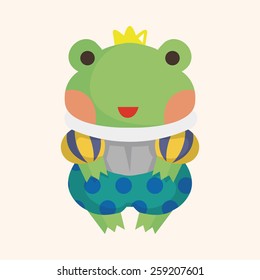 frog prince theme elements