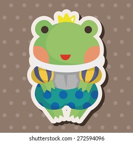 frog prince theme elements