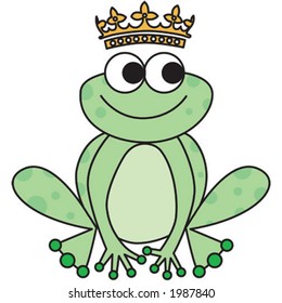 frog prince. Use just the frog, just the crown or both together.