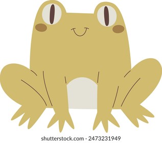 Frog Reptile Icon Vector Illustration