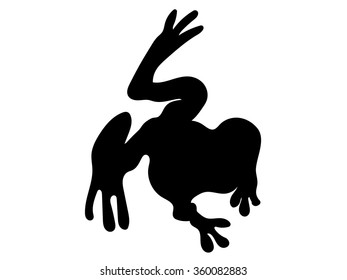 Frog Reptile Silhouette