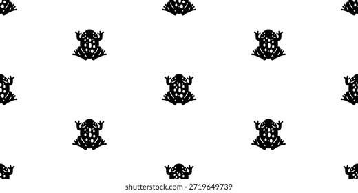 Frosch nahtlose Muster Cartoon Charakter Spade Kröte Bullfrog doodle