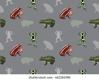 Frog Set Wallpaper southern leopard frog