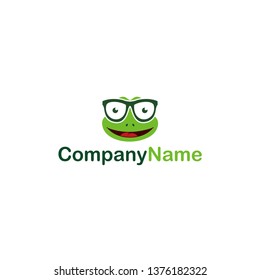 Frog Simple and Minimalis logo vector