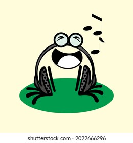 frog sound music and headset