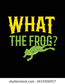 Frog T Shirt Design n Art