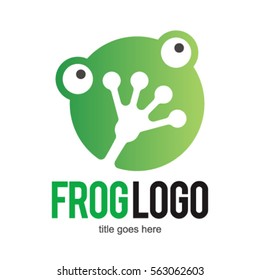 FROG TOAD LOGO ICON SYMBOL TEMPLATE EMBLEM