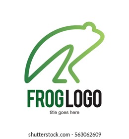 FROG TOAD LOGO ICON SYMBOL TEMPLATE EMBLEM