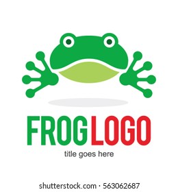 FROG TOAD LOGO ICON SYMBOL TEMPLATE EMBLEM