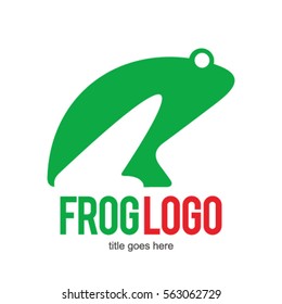 FROG TOAD LOGO ICON SYMBOL TEMPLATE EMBLEM