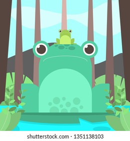 Frog Vector Illustration