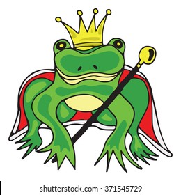 frog vector illustration