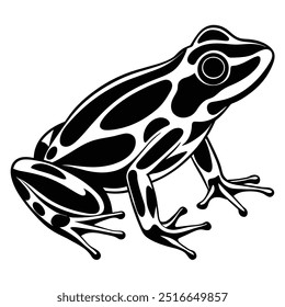 Frog vector illustration editable file.
