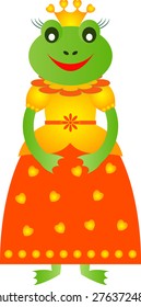 Frog Vector, Princess Frog