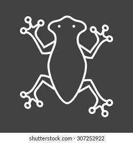Frogs, animal, icon vector image. Can also be used for Animals and Insects. Suitable for mobile apps, web apps and print media.