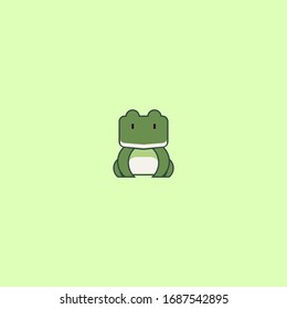 Frogs cute for your business project