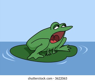 Frog-vector
