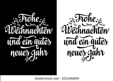 Frohe Weihnachten German Christmas typography letter Christmas in Belgium Austria Liechtenstein Switzerland Christmas in Deutschland Neues Jahr Deutsche Weihnachten Weihnachtskarte Prosit Neujahr Xmas