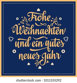 Frohe Weihnachten.Neues Jahr. Xmas poster, christmas banner in German language. Merry Christmas and Happy New Year.Weihnachten und Neujahr in Deutschland.Noel - chrismas.Deutsche Weihnachten.Neujahr