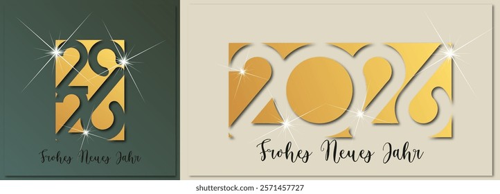 frohes neues jahr 2026 - happy new year 2026