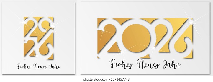 frohes neues jahr 2026 - happy new year 2026