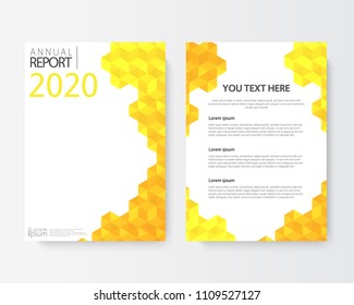 Front and back abstract cover modern flyers brochure, templates design, annual report, mockup design, stationery in a4 size, vector illstartion