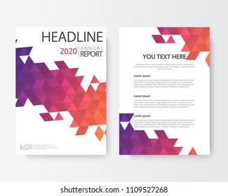 Front and back abstract cover modern flyers brochure, templates design, annual report, mockup design, stationery in a4 size, vector illstartion