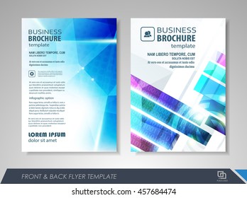 brochure template layout cover design annual のベクター画像素材