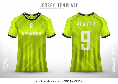 Front back tshirt design. Sports design for football racing cycling gaming jersey vector.