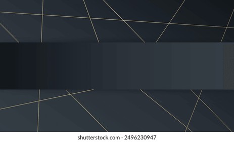 Front and back view of Professional Business card with abstract design.
