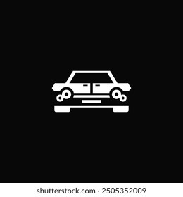 La parte delantera del coche se combina en el diseño del logotipo lateral.