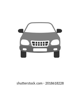 Front car icon design illustration template