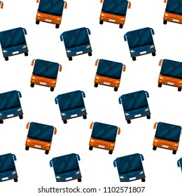 front city bus transport background