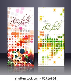 front design of Tri-fold brochure