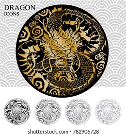 Front Dragon icons