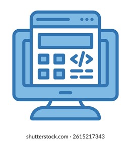 Front End Icon Element For Design