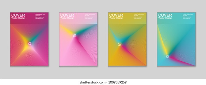 Front page trendy futuristic design for business framework corporate report, company advertising brochure. Cover page geometric vector urban design for frontpage, brochure background with light rays.