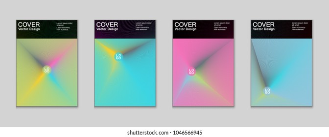 Front page trendy futuristic design for business framework corporate report, company advertising brochure. Cover page geometric vector urban design for frontpage, brochure background with light rays.
