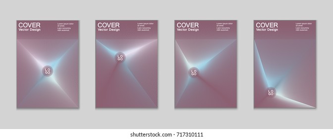 Front page trendy futuristic design for business framework corporate report, company advertising brochure. Cover page geometric vector urban design for frontpage, brochure background with light rays.